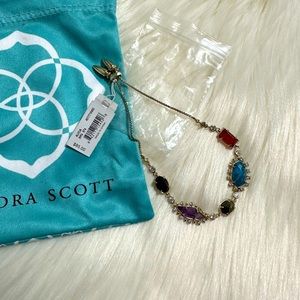 Kendra Scott Alicia Adjustable Bracelet in Berry Mix